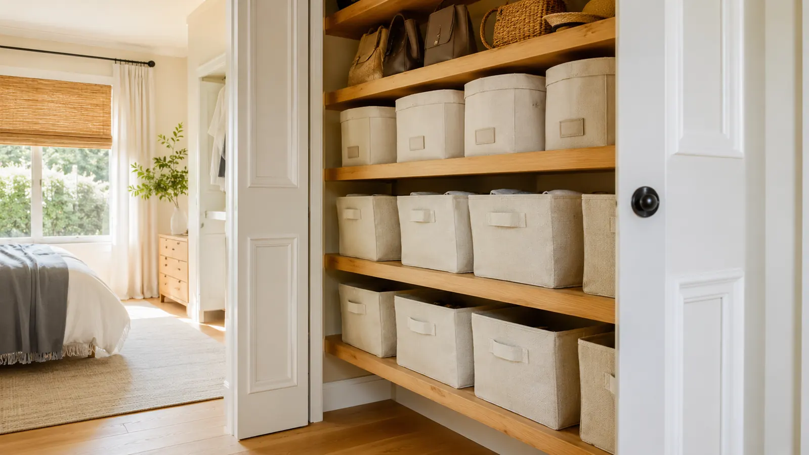 I Spent a Weekend Redoing My Closet With Homsorout Bins. Here's What Happened.